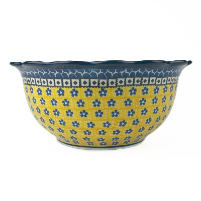 Large Ruffled Bowl